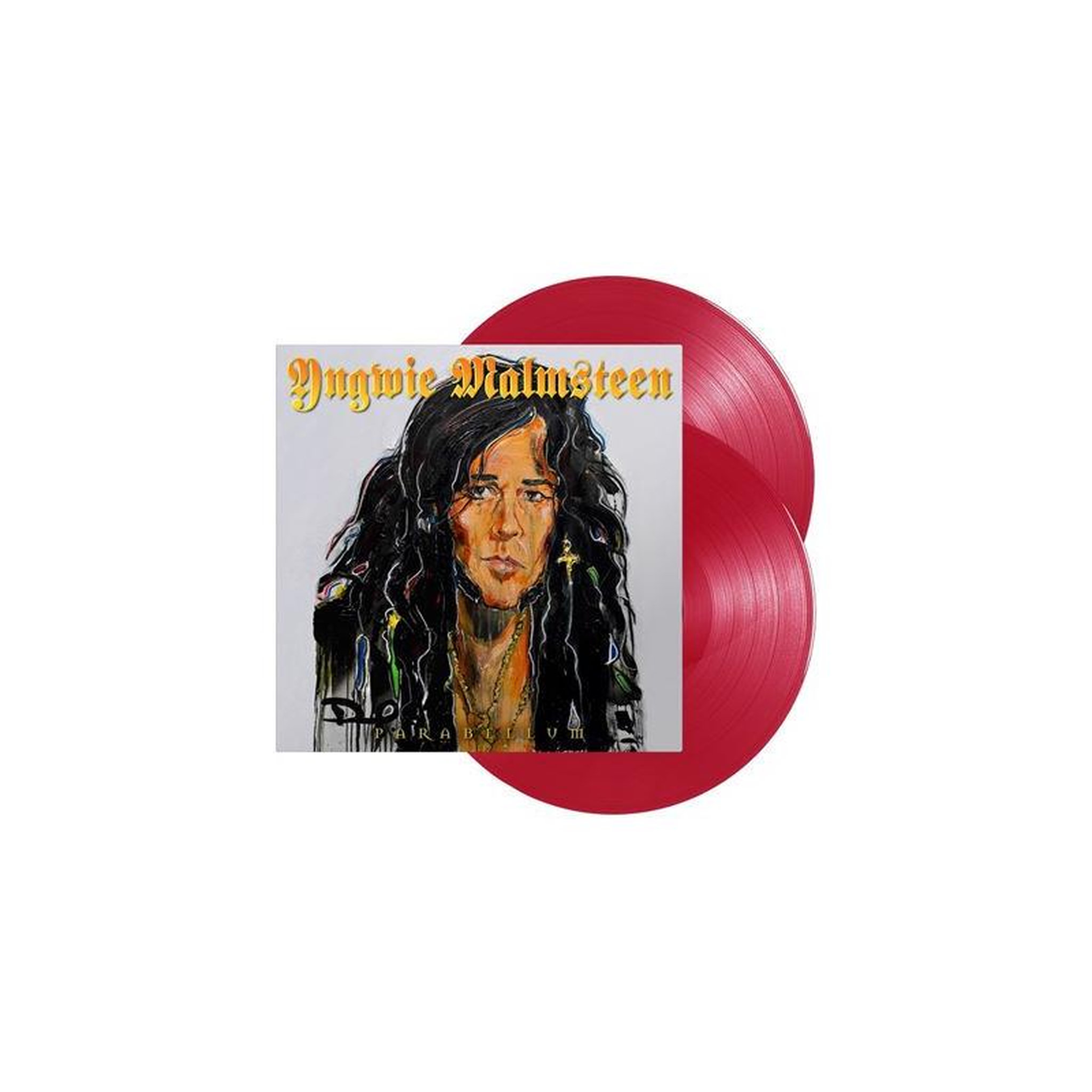 MASCOT Vinyle double édition limitée rouge transparent parabellum yngwie malmsteen