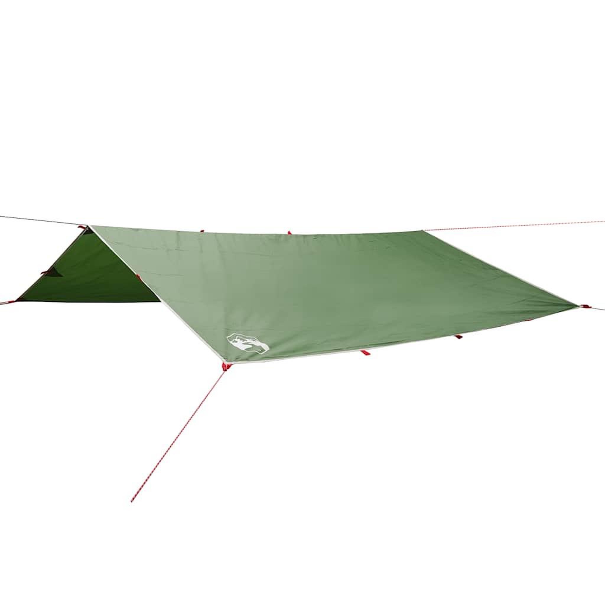 Voir la diapositive 2 : VIDAXL Bache de camping vert 300x294 cm impermeable