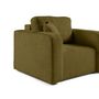Voir la diapositive 5 : BEST MOBILIER Miro - fauteuil en velours texturé