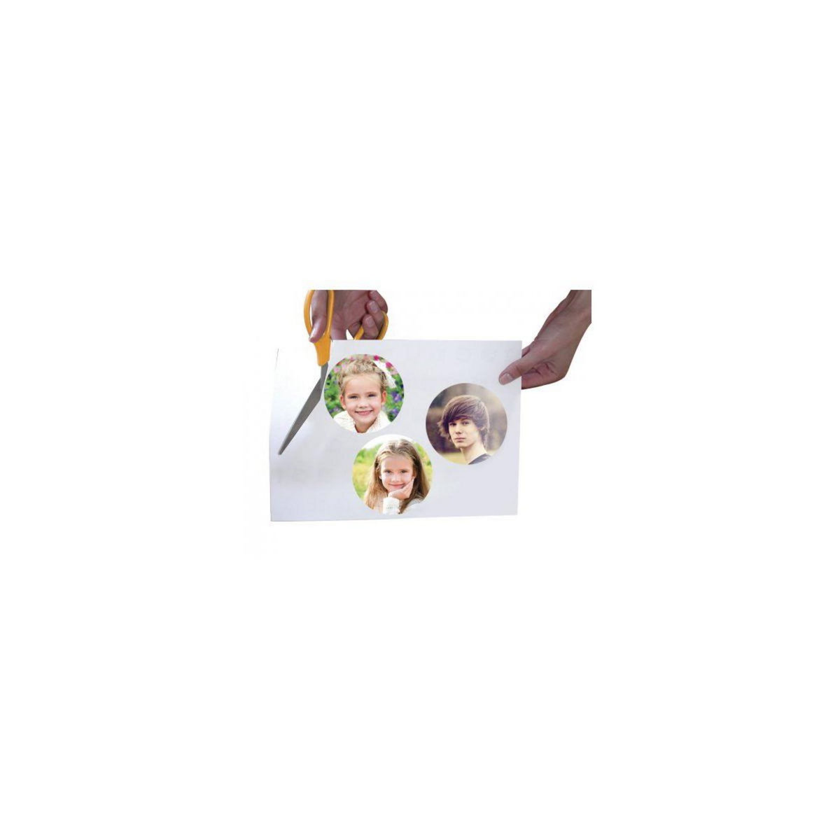 AVERY Papier créatif 3 Papiers magnétiques brillants A4