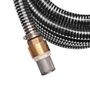 Voir la diapositive 4 : VIDAXL Tuyau d'aspiration avec raccords en laiton 10 m 25 mm Noir