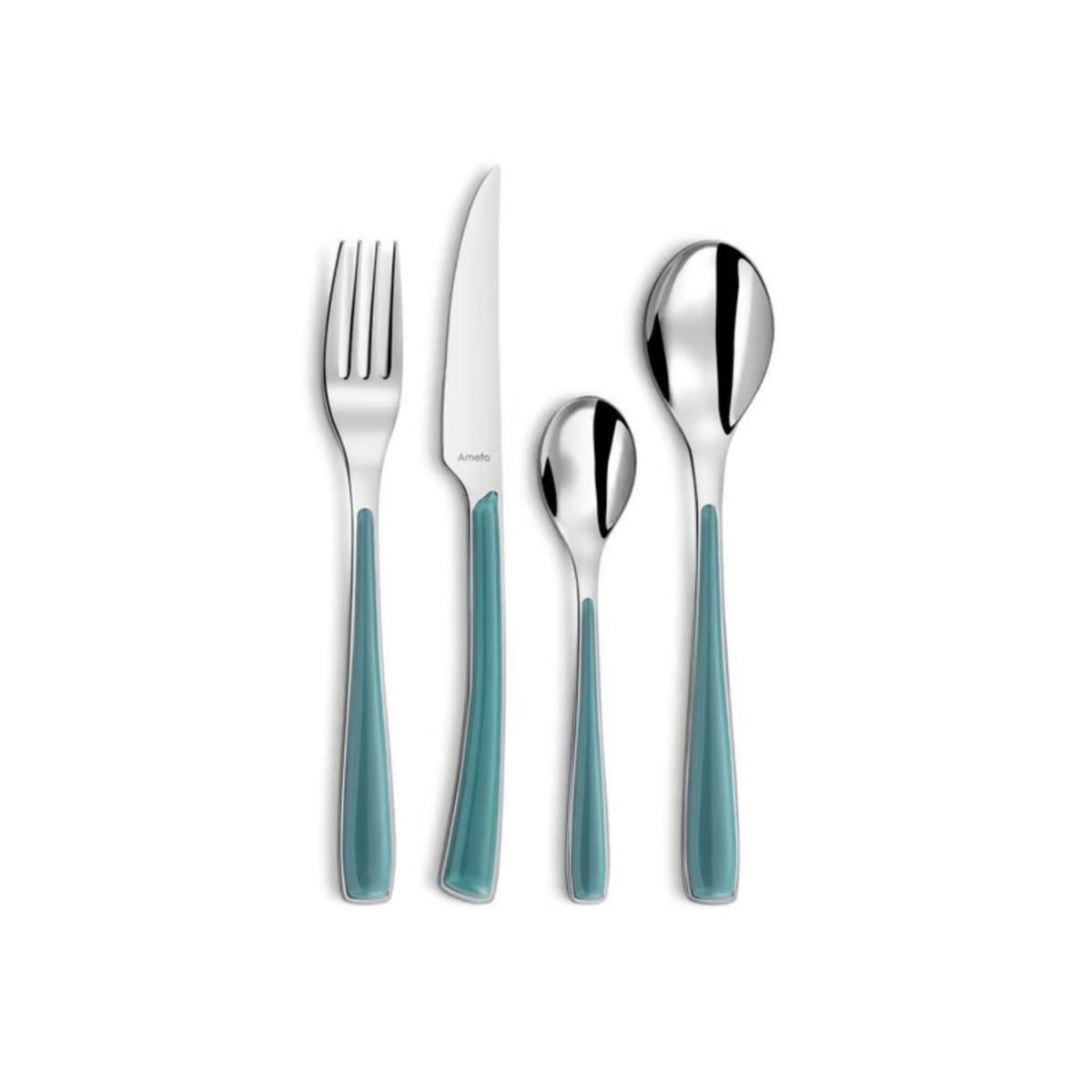 Amefa Ménagère 24 pièces turquoise - 2224SGAF11C71