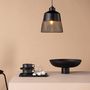 Voir la diapositive 4 : Paris Prix Lampe Suspension Design  Toulon  29cm Noir