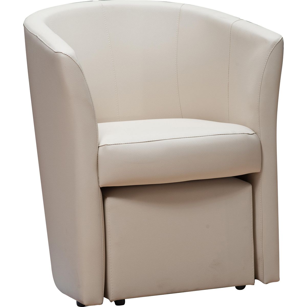 Fauteuil cabriolet + Pouf ROMA