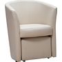 Voir la diapositive 2 : Fauteuil cabriolet + Pouf ROMA
