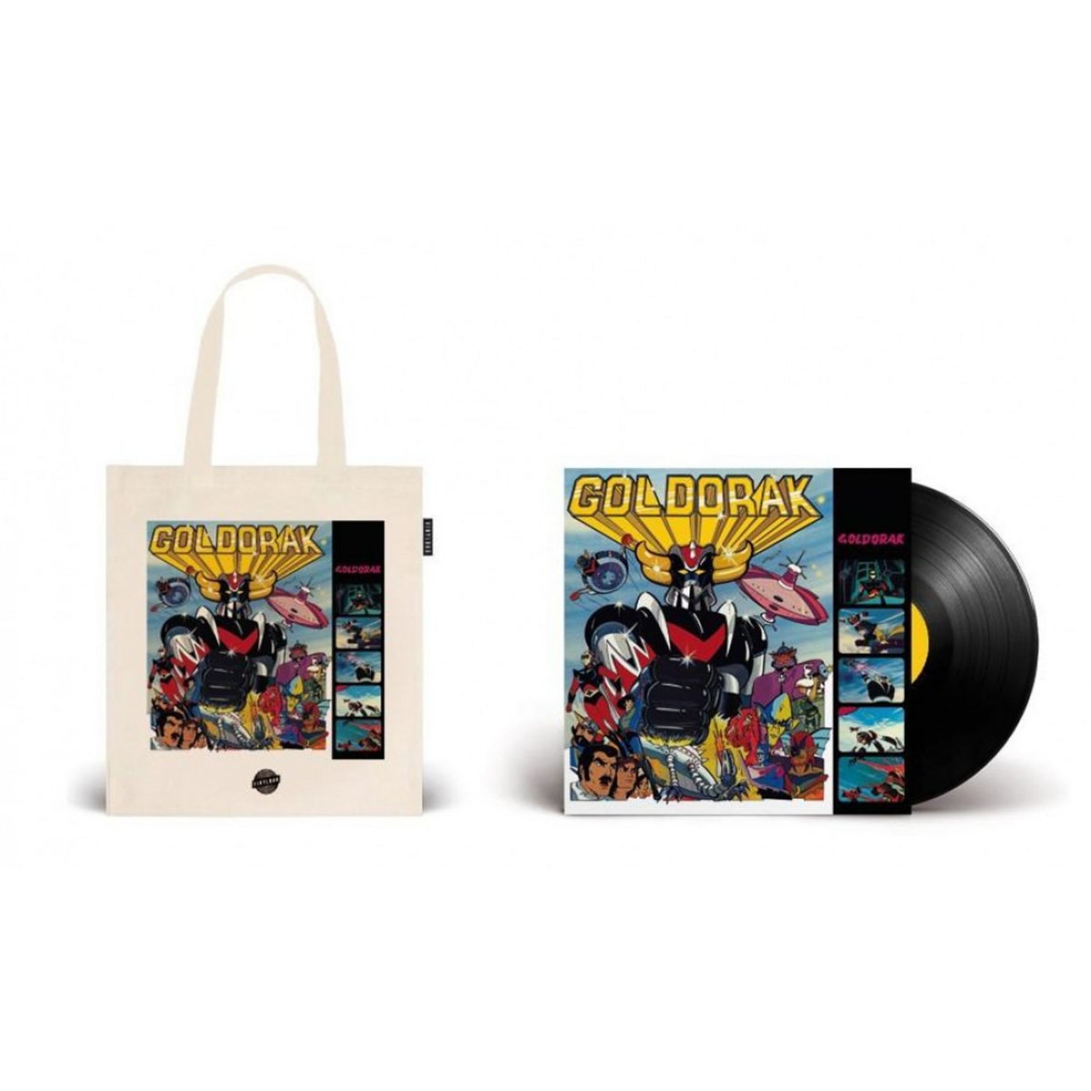 OP VINYLE + TOTE BAG GOLDORACK