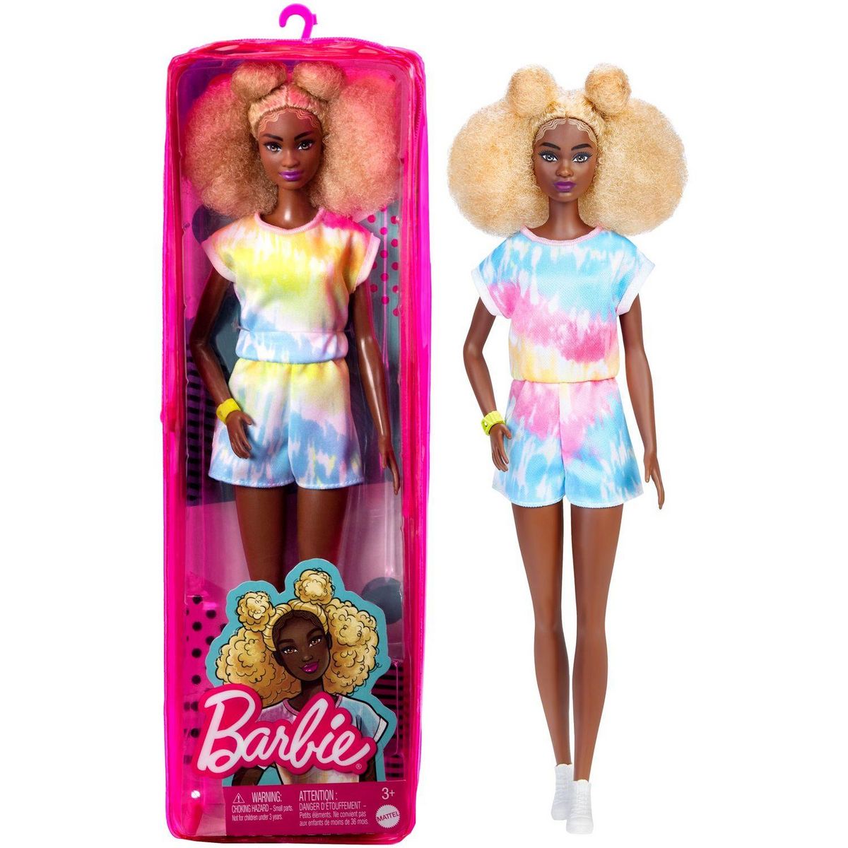 BARBIE Barbie - Poupée Fashionista Combi Short - Poupée mannequin