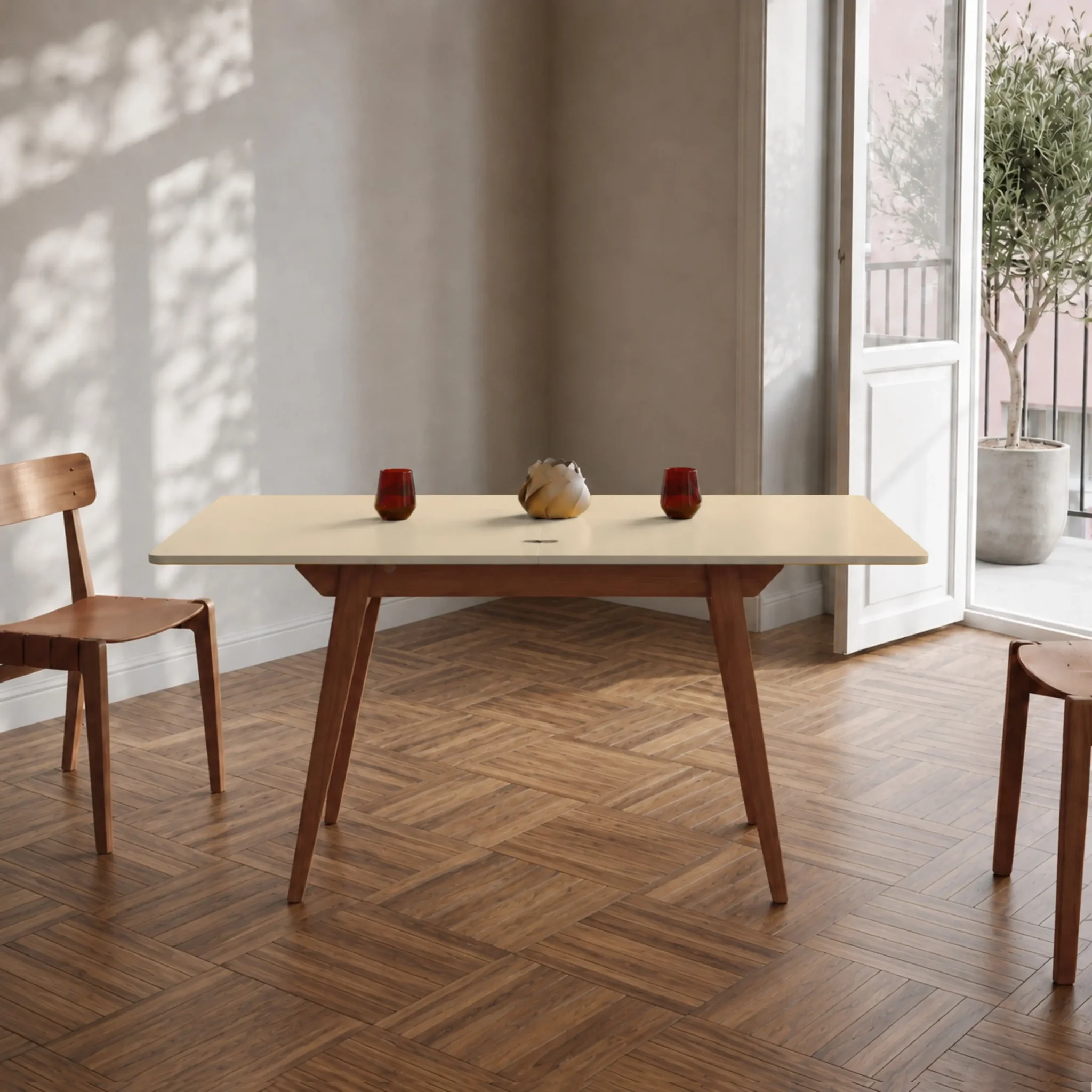 Voir la diapositive 3 : RAGABA Envelope Table à manger extensible