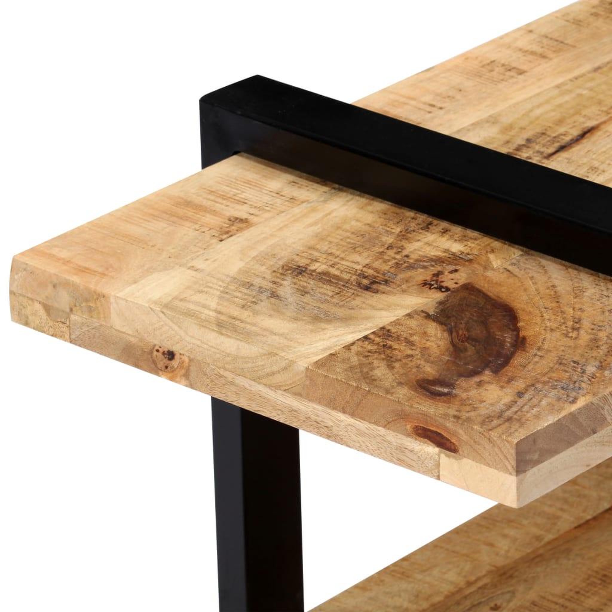 Voir la diapositive 4 : VIDAXL Meuble TV 247885 cm Bois de manguier massif