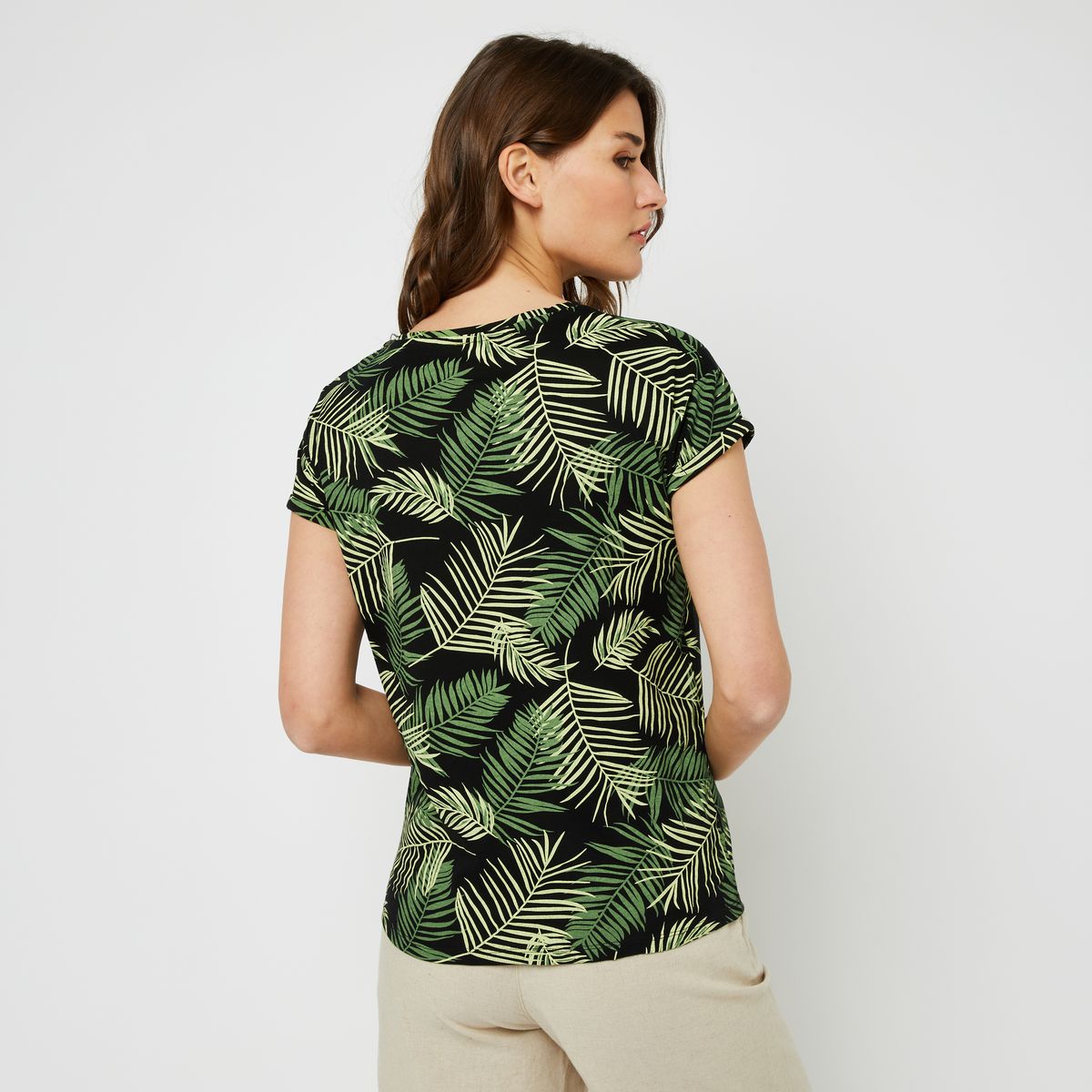 INEXTENSO T-shirt Noir femme