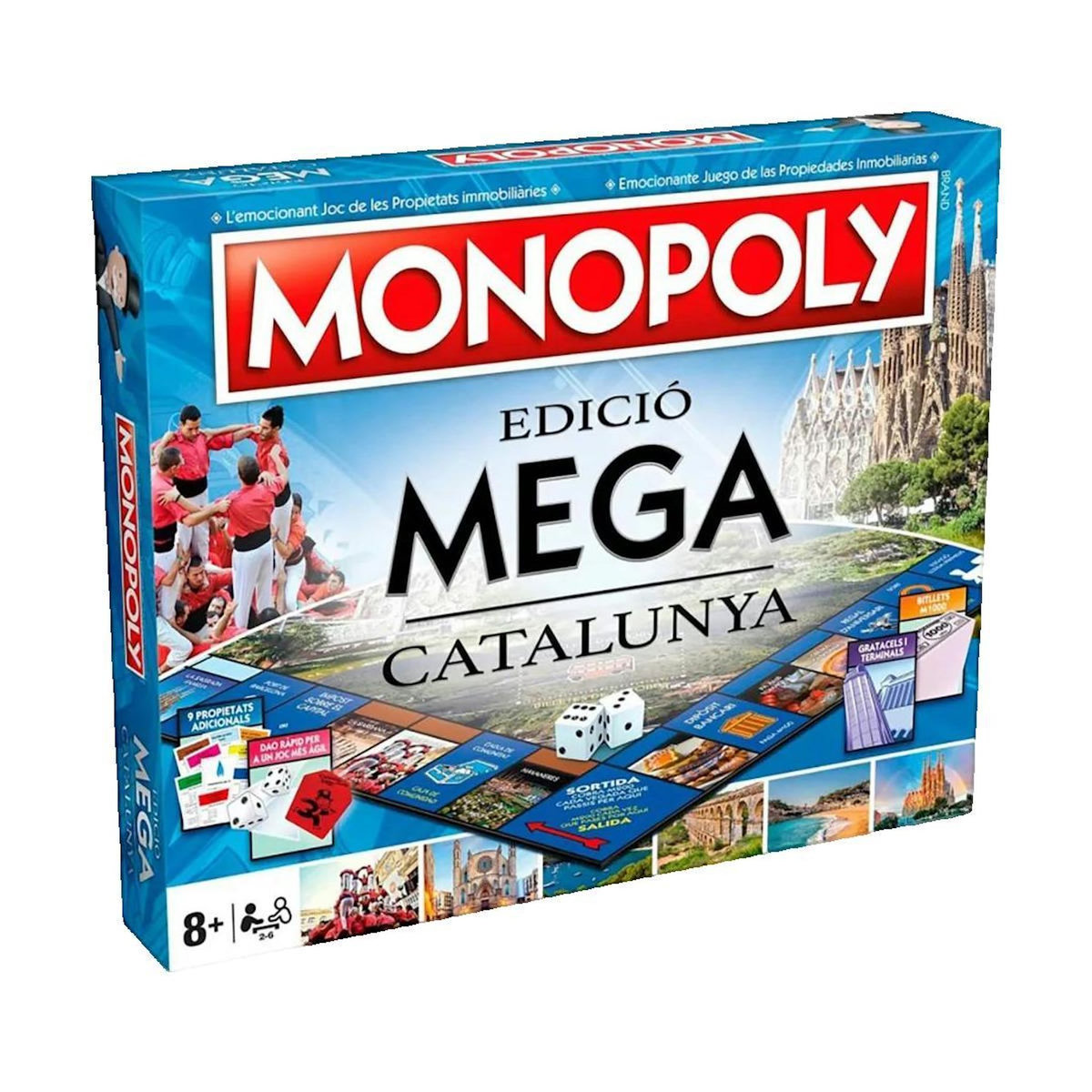 HASBRO Jeu de société Hasbro Monopoly Mega Catalunya