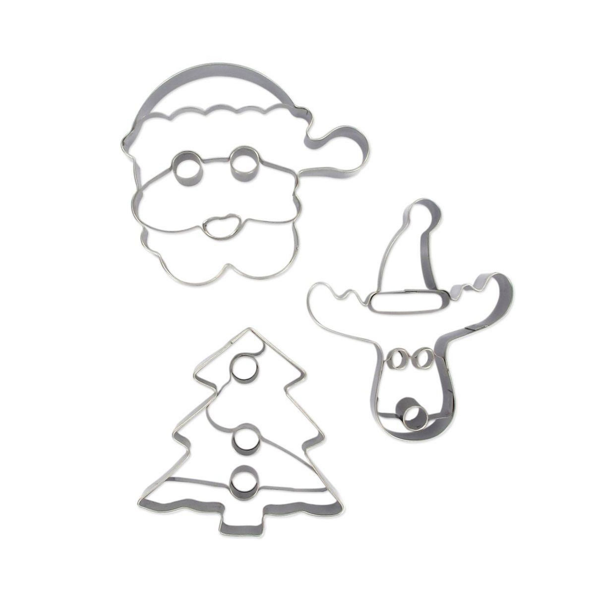 ZENKER Set de 3 emporte-pièces de Noël Zenker Emporte-pièces