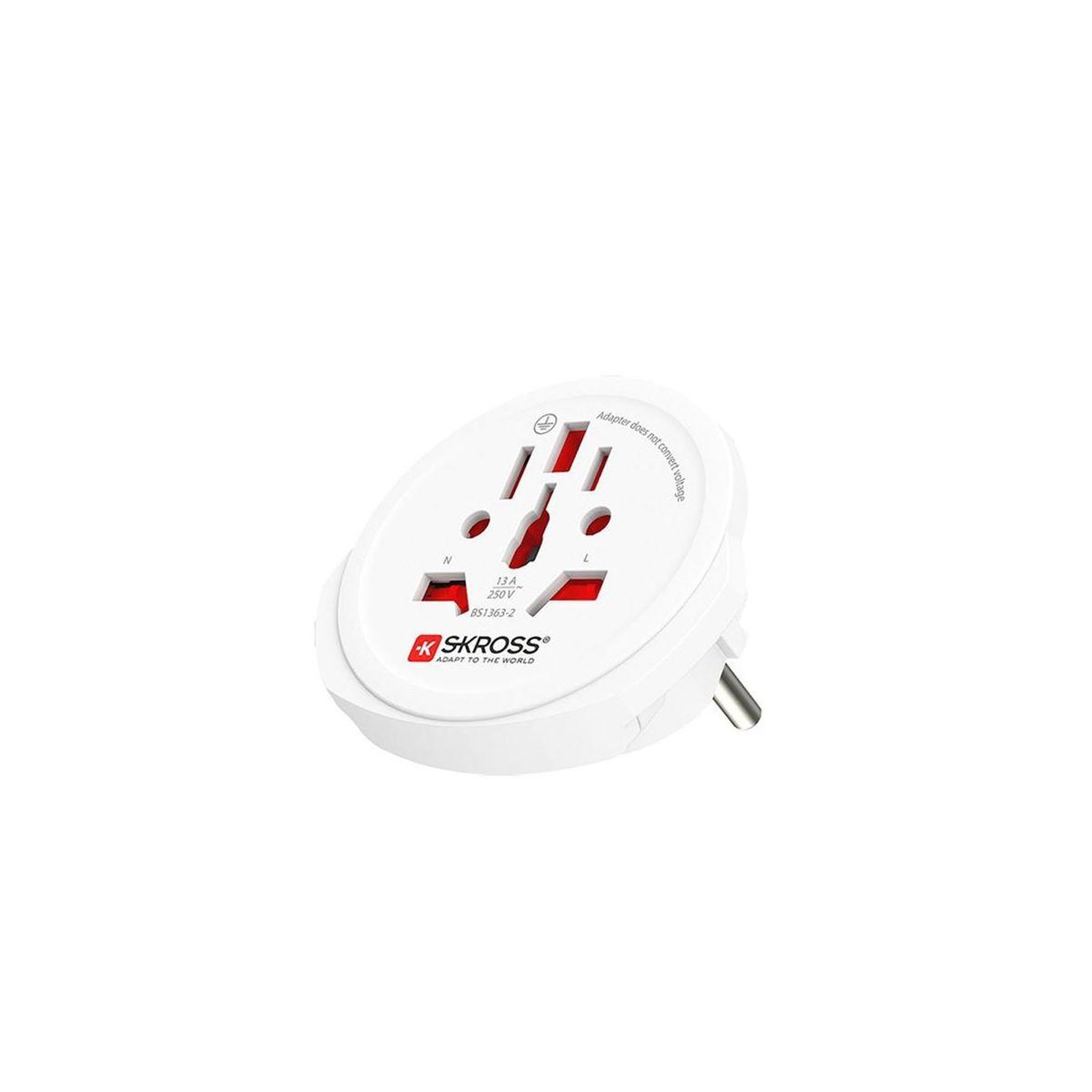 Skross Adaptateur de voyage Monde vers Europe