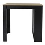 Voir la diapositive 2 : Paris Prix Table de Bar Design 4 Niveaux  Cheers  115cm Noir