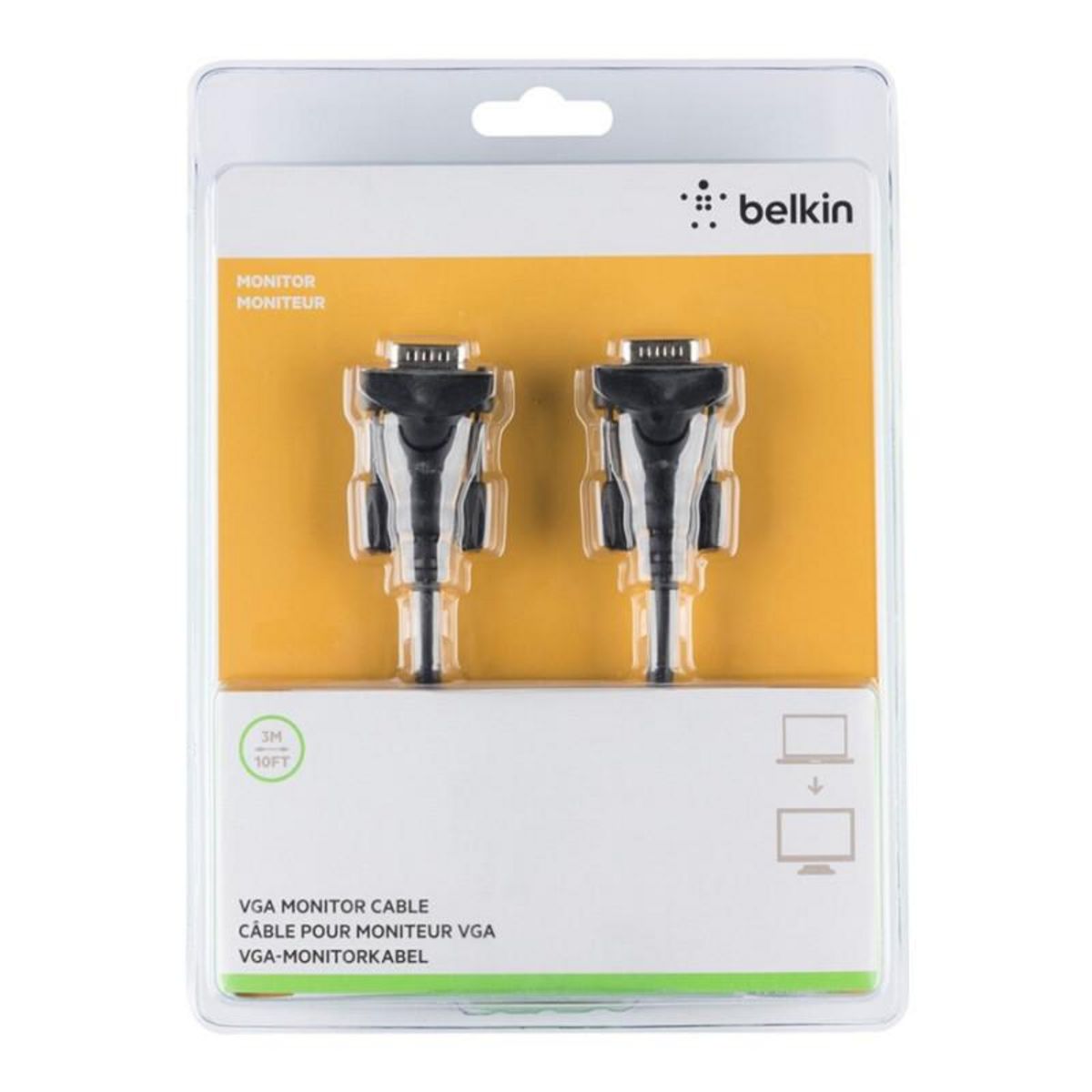 Belkin Câble et Connectique Belkin CABBLE VGA, HDDB, M M 3M NOIR