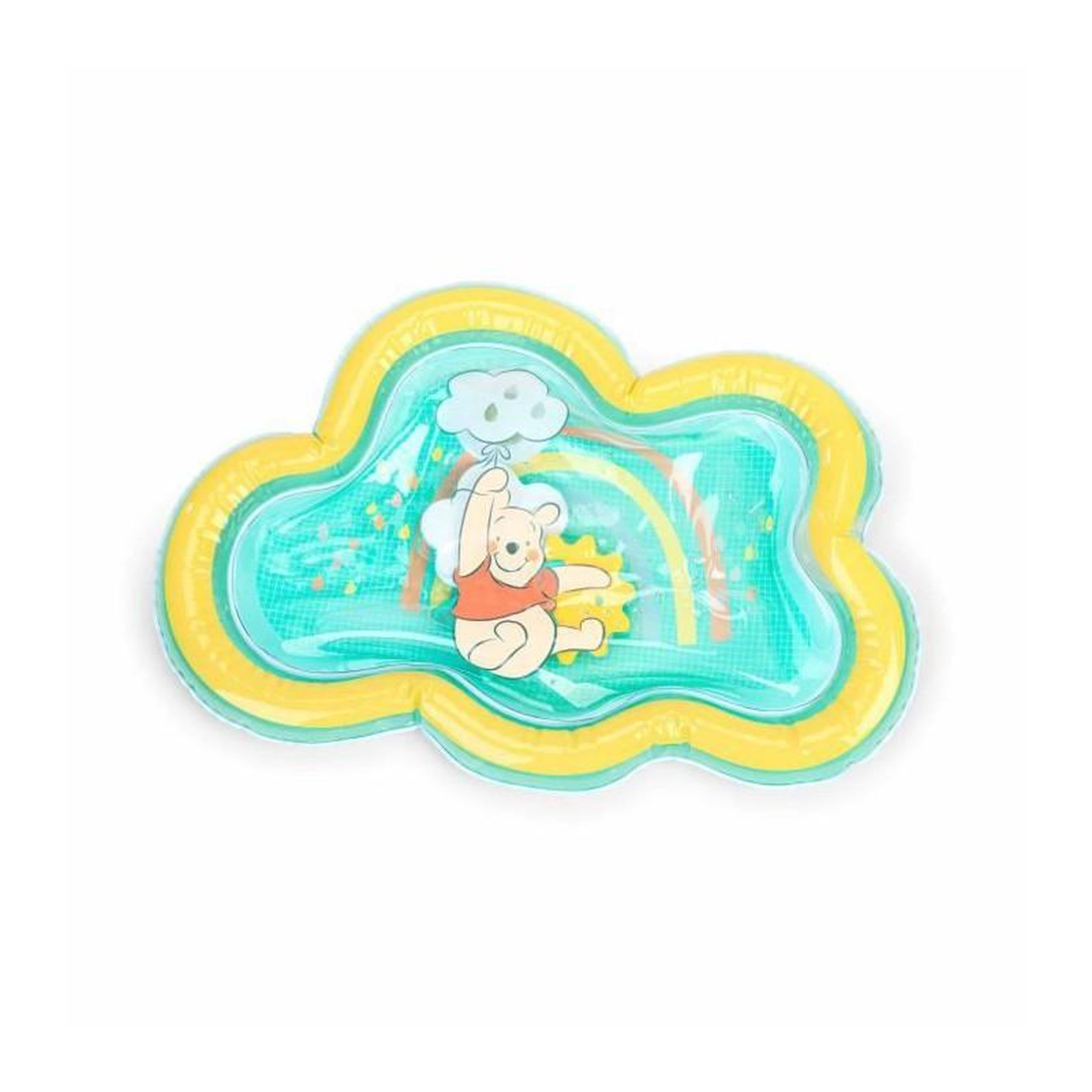 DISNEY DISNEY BABY -WINNIE- Tapis d'eau pour bébé, jeu sensoriel et d'éveil?, gonflable, facile a nettoyer, pliable, des la naissanc