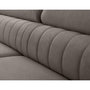 Voir la diapositive 5 : BEST MOBILIER Aneta - canapé d'angle gauche 5 places - convertible avec coffre et têtières - en velours