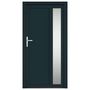 Voir la diapositive 3 : VIDAXL Porte d'entree anthracite 108x208 cm PVC