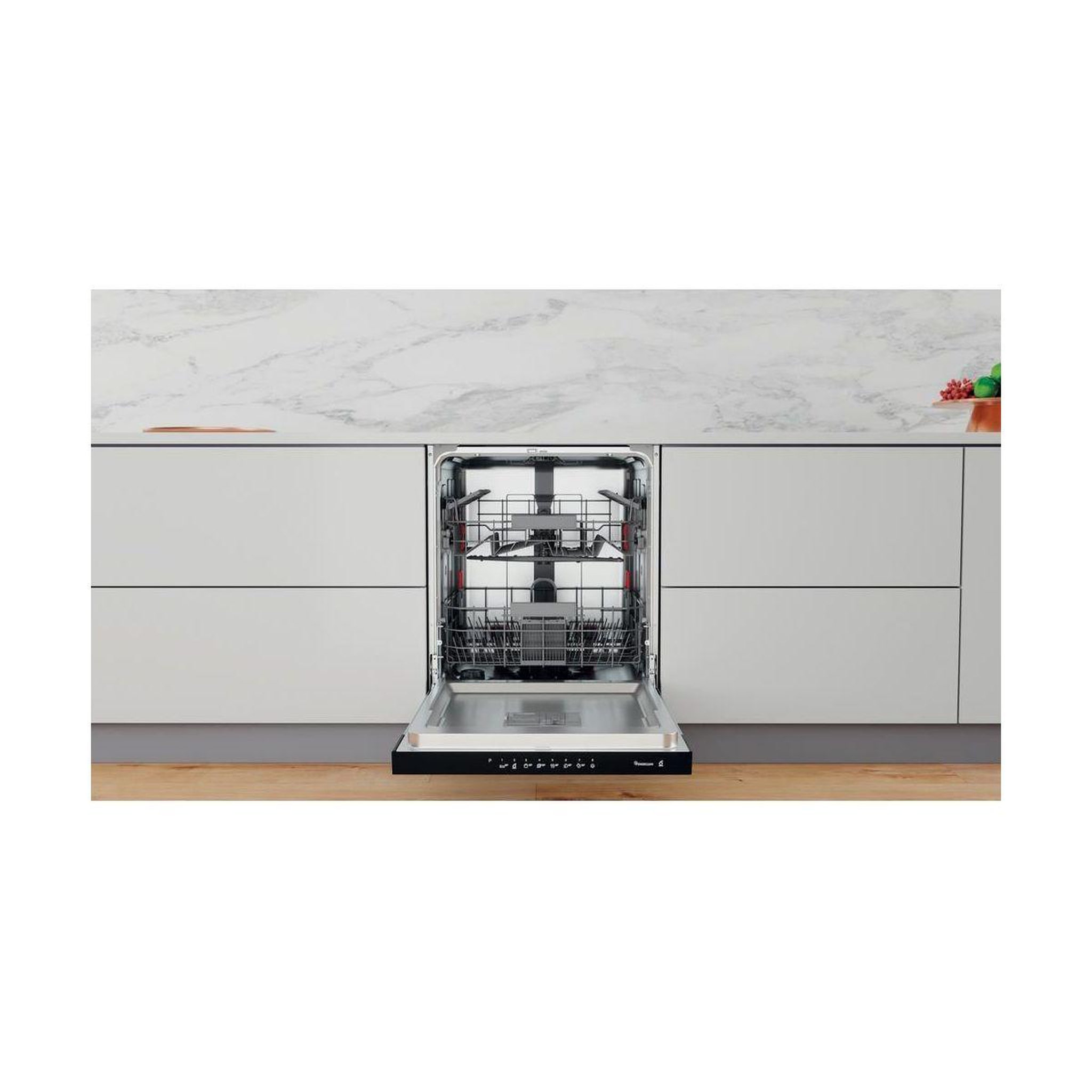 Voir la diapositive 2 : Whirlpool Lave vaisselle encastrable WBC3C34PB