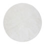 Voir la diapositive 1 : Paris Prix Tapis Rond Uni  Blanca  200cm Blanc