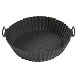 Paris Prix Moule de Cuisson Rond  Friteuse à Air  20cm Gris