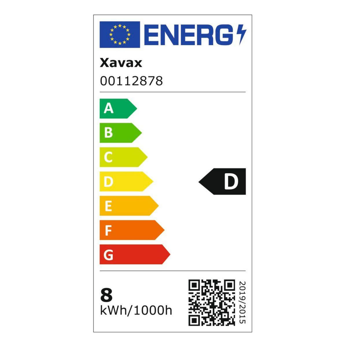 XAVAX Ampoule LED connectée LED E27 7.5W G120
