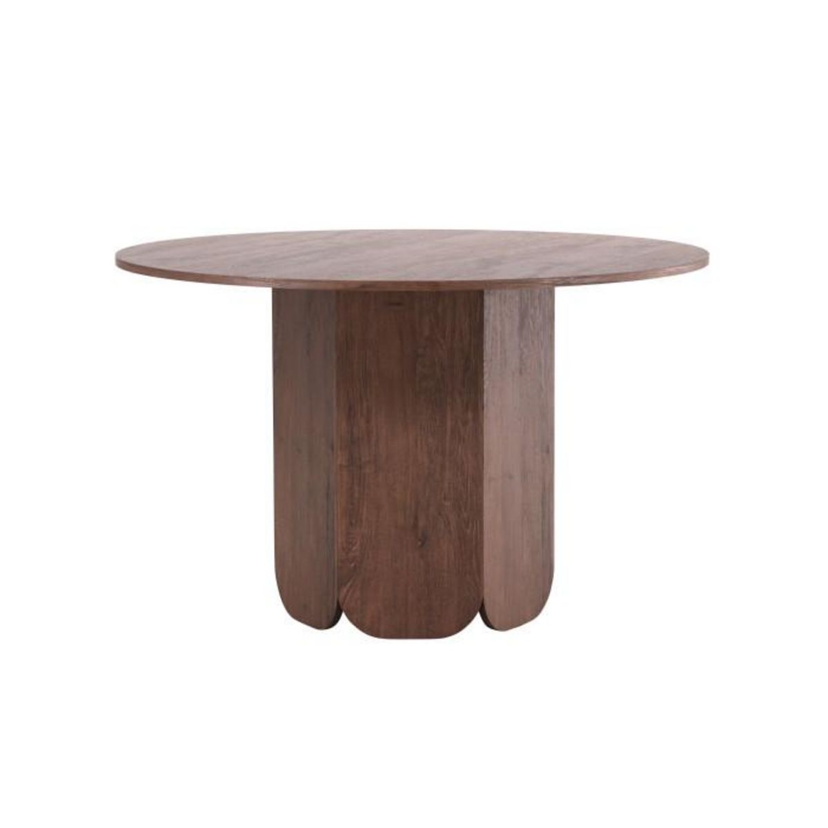 Paris Prix Table à Manger Ronde  Tekla  120cm Marron