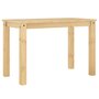 Voir la diapositive 2 : VIDAXL Table a manger Panama 117x60x75 cm bois massif de pin