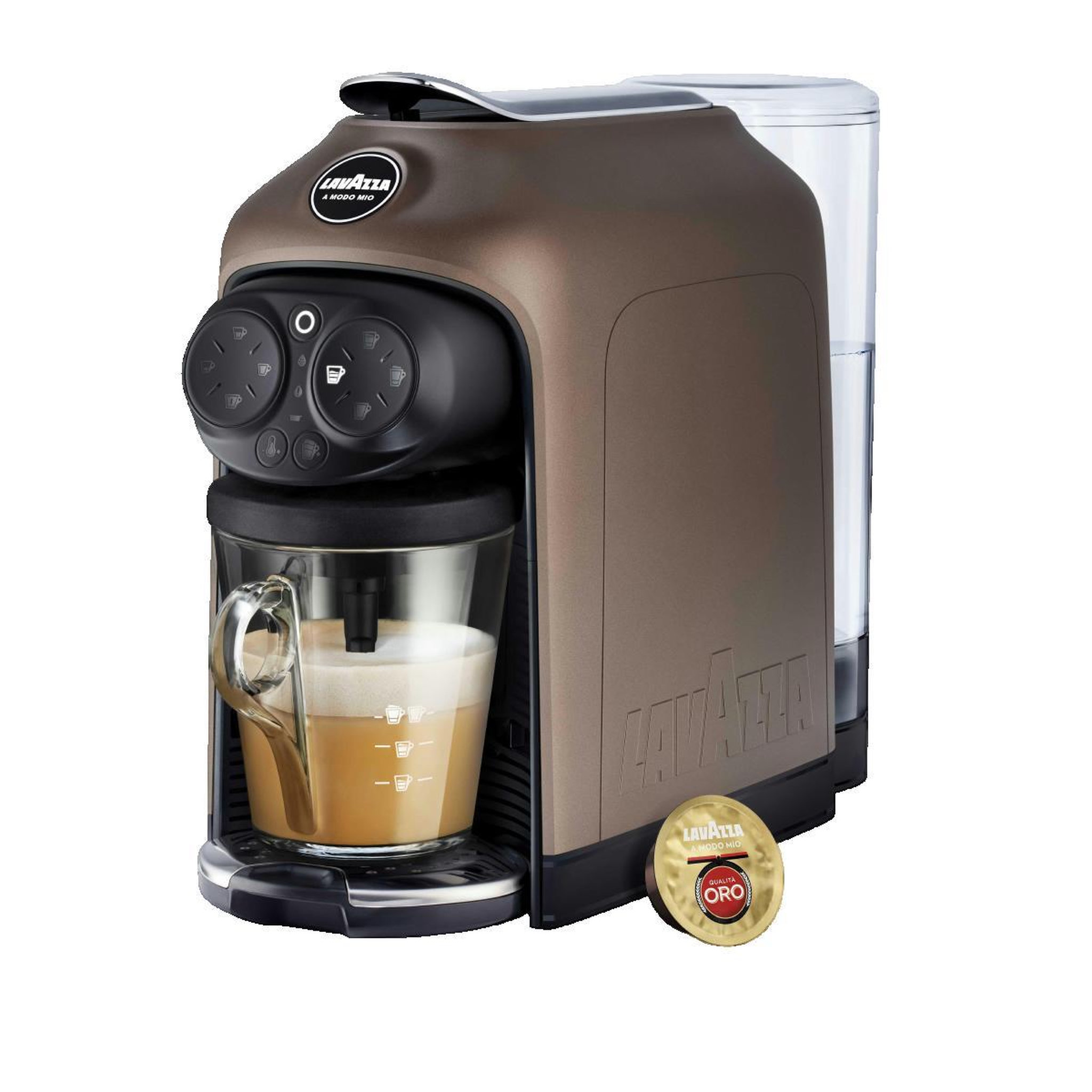 Voir la diapositive 1 : LAVAZZA Cafetière à capsules Lavazza automatique