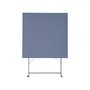 Voir la diapositive 2 : SWEEEK Table jardin bistrot pliable - Emilia carrée - Table carrée 70x70cm en acier thermolaqué