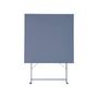 Voir la diapositive 2 : SWEEEK Table jardin bistrot pliable - Emilia carrée - Table carrée 70x70cm en acier thermolaqué