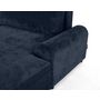Voir la diapositive 4 : LISA DESIGN Nelly - canapé d'angle droit 4 places convertible avec coffre en velours texturé