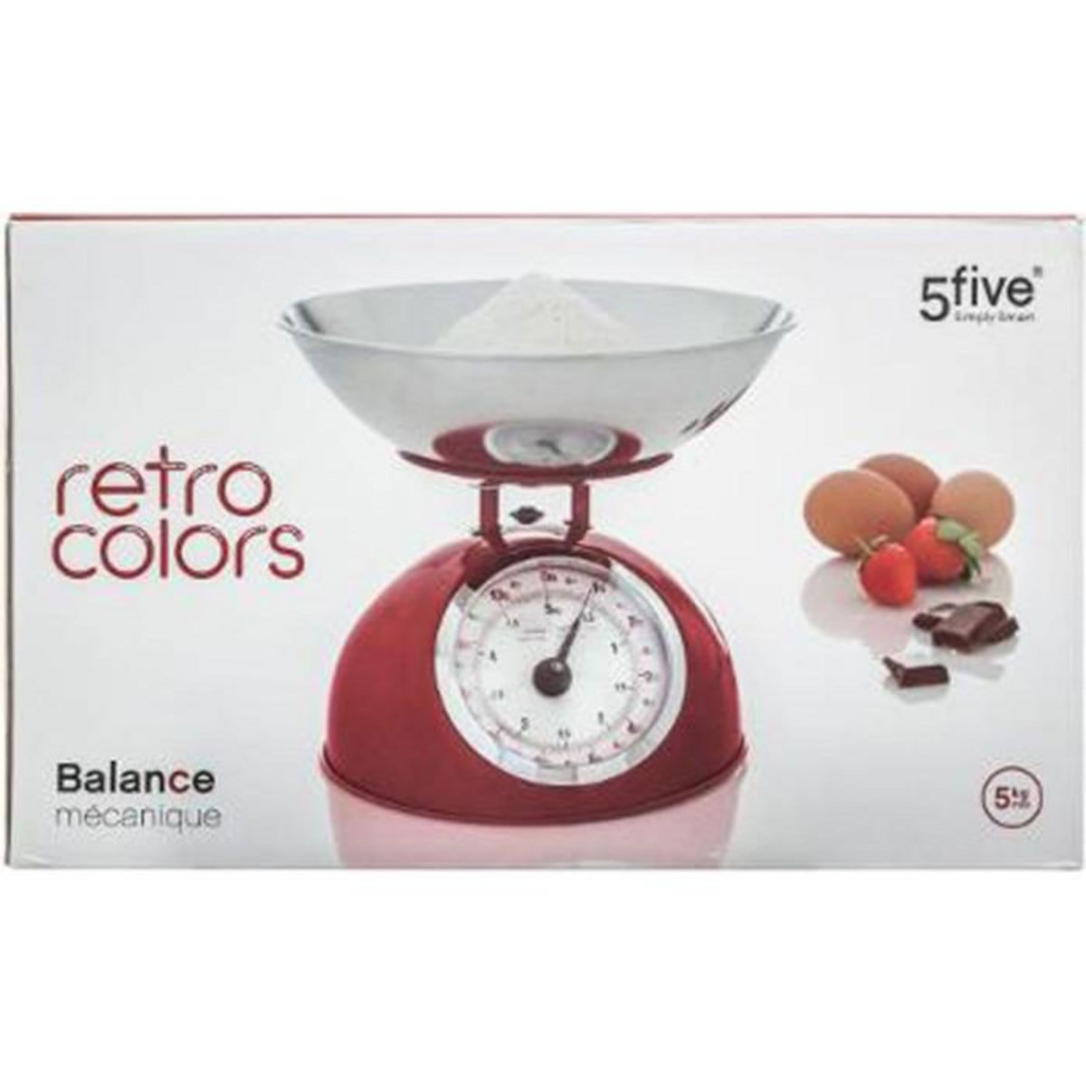 FIVE Balance de Cuisine  Colors  21cm Rouge