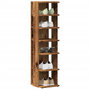 Voir la diapositive 1 : VIDAXL Armoire a chaussures vieux bois 28x27x102 cm bois d'ingenierie