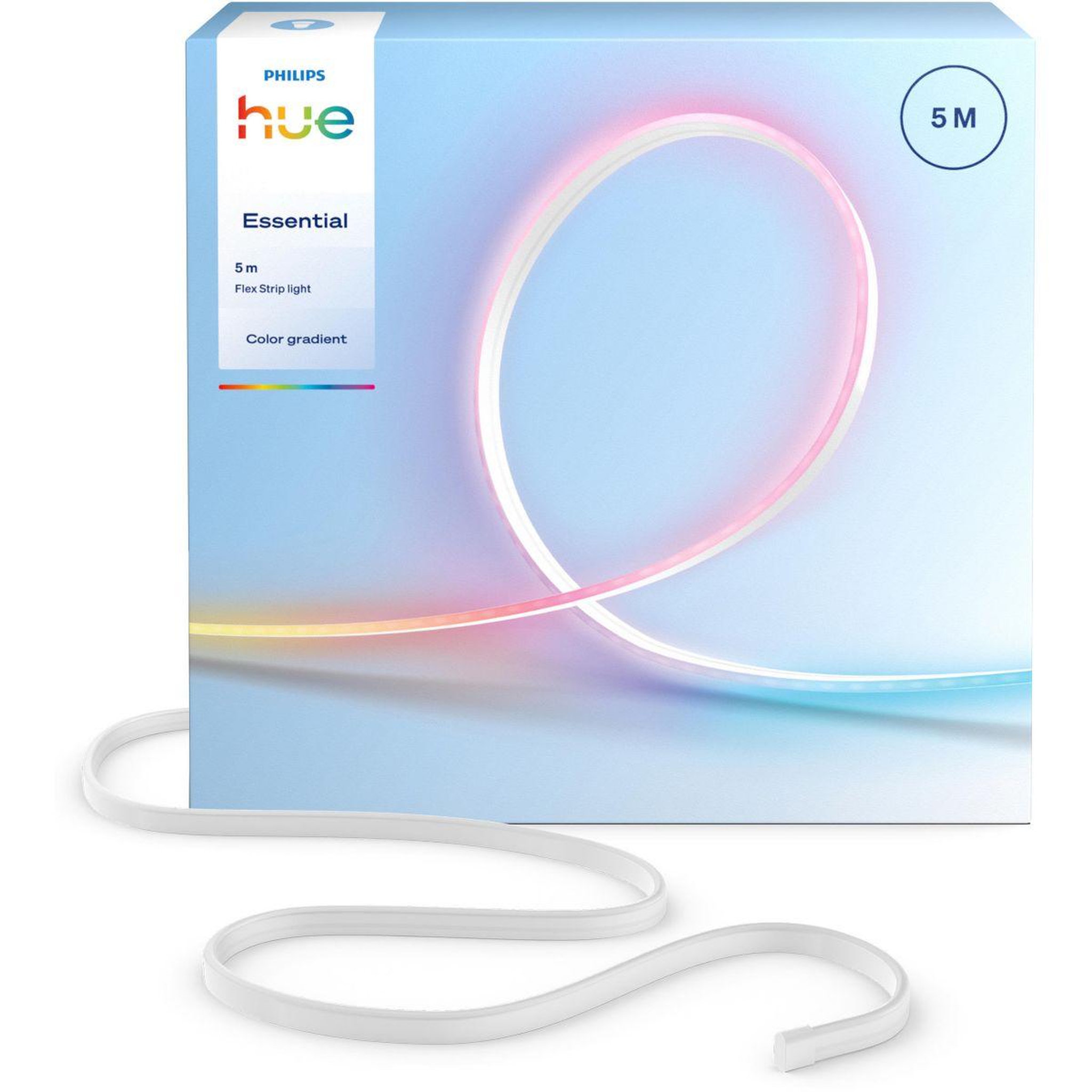 PHILIPS HUE Bandeau LED Essential Flex Strip Light 5m Color Grad