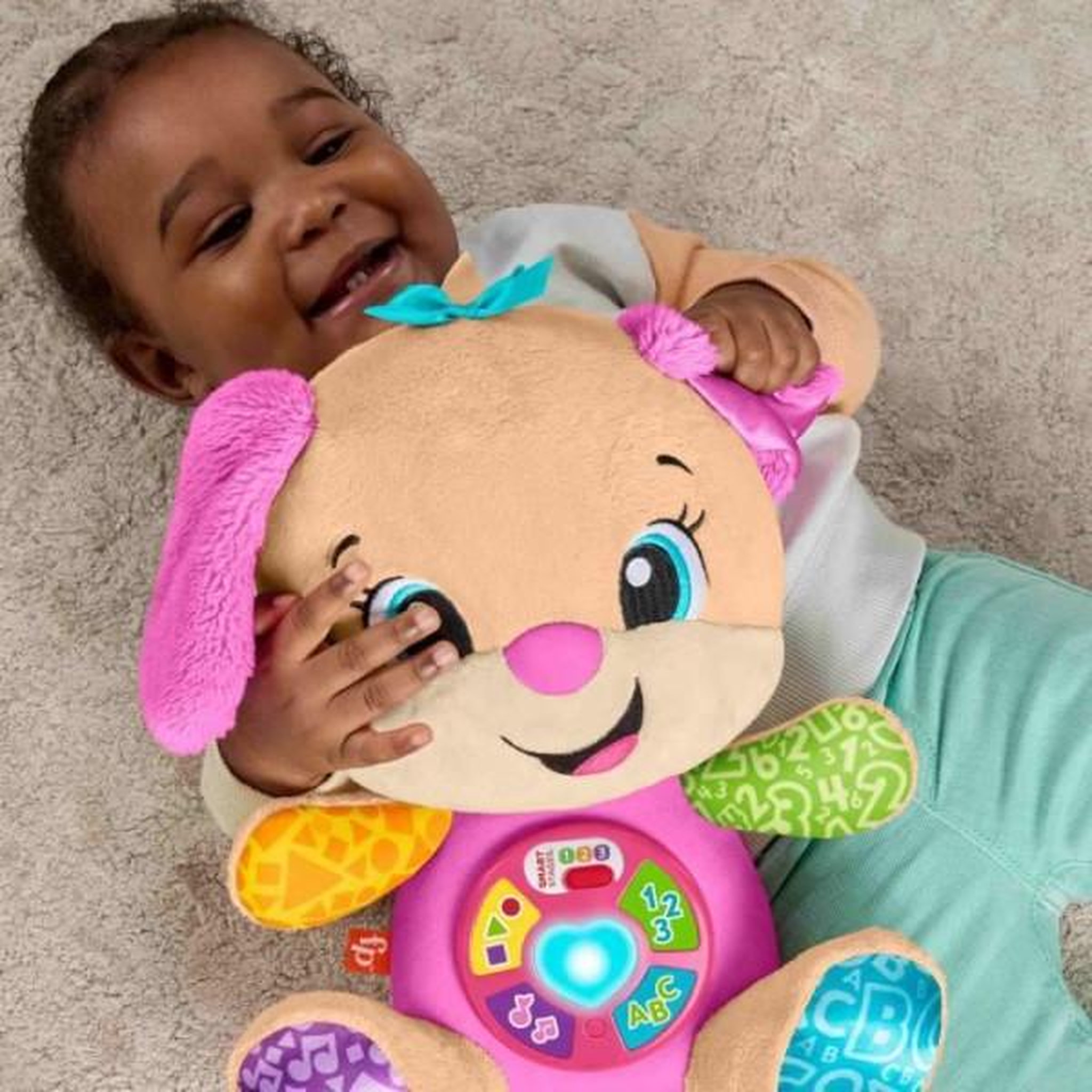 Voir la diapositive 4 : FISHER PRICE Fisher-Price-Rires Et Éveil-Sis Éveil Progressif-Peluche Musicale JFD31