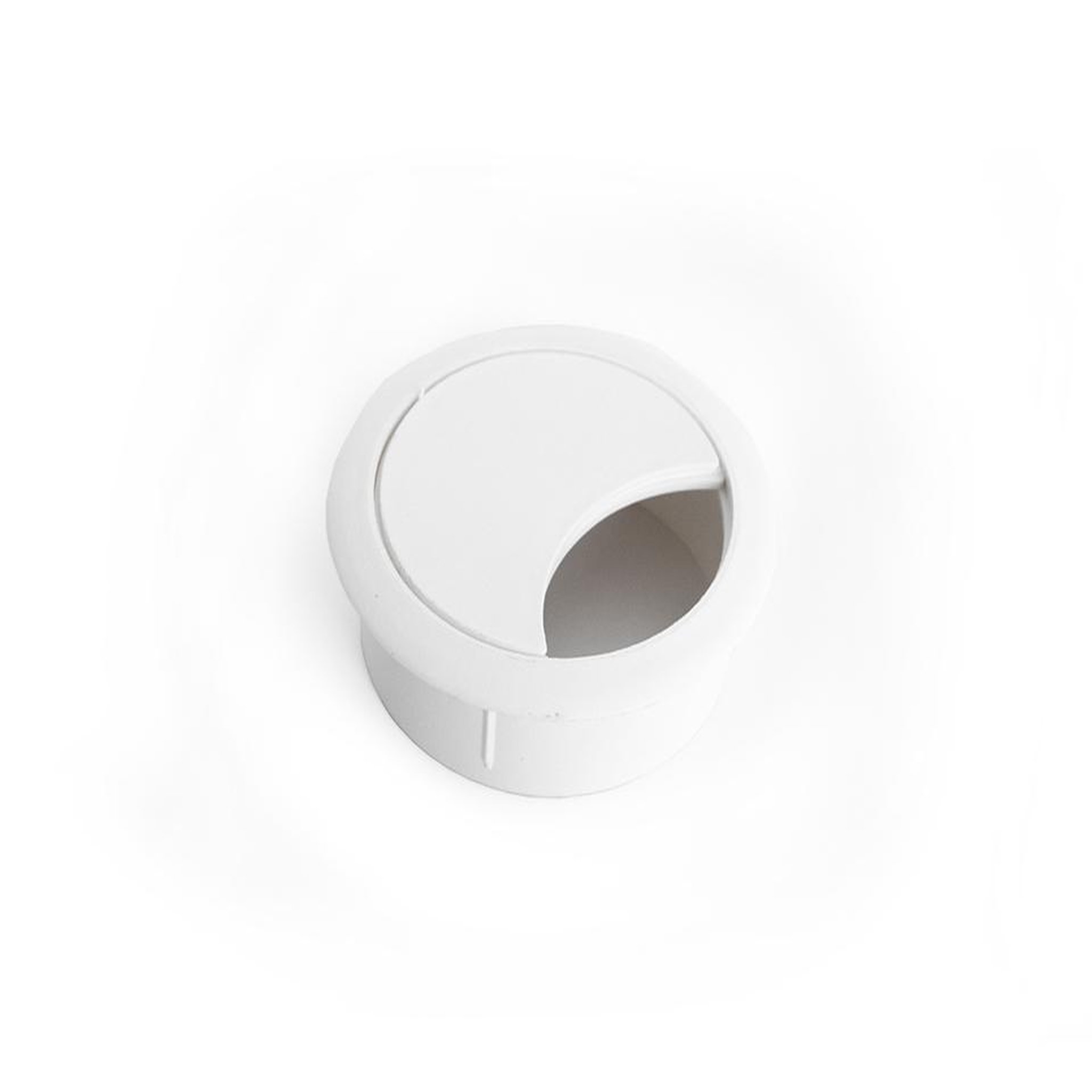 CENTRALE BRICO Passe-câble plastique 60mm blanc