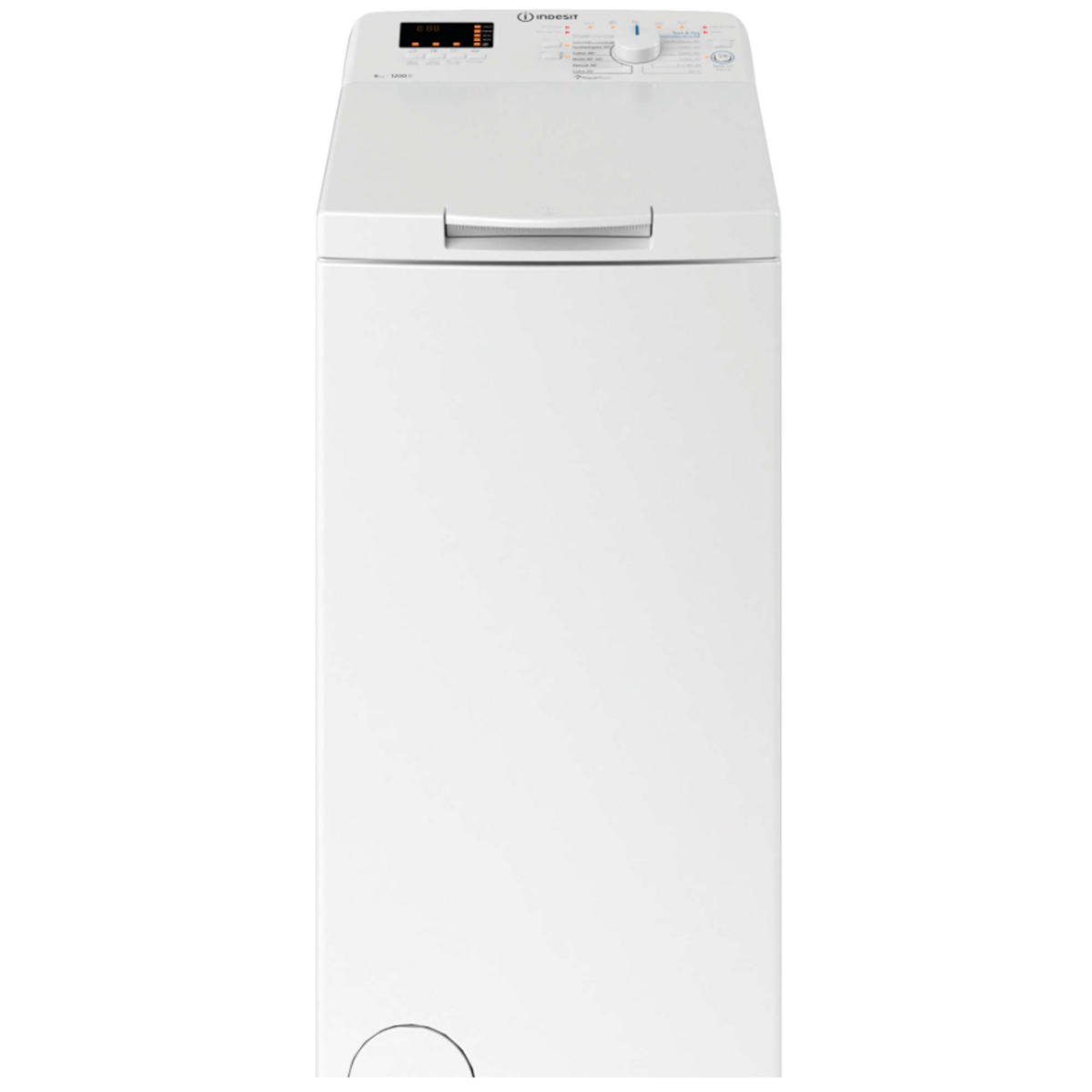 Indesit Lave-linge top 6kg 1200 tours/min - BTWPS62400FRN