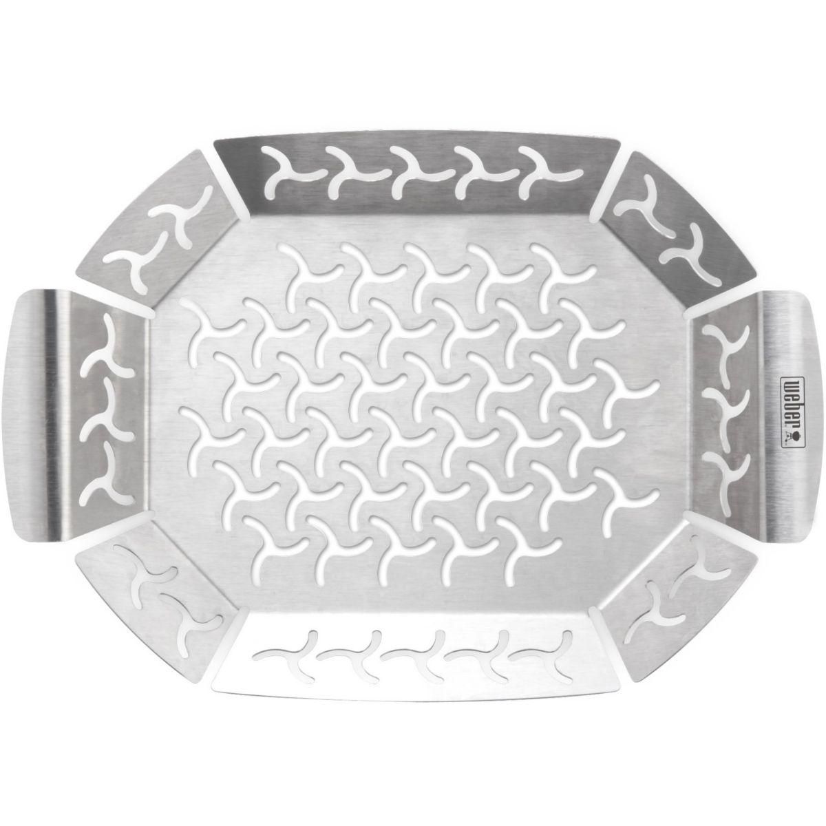 Weber Panier à légumes à légumes grand modèle acier inoxidable