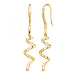 SC BOHEME Boucles d'oreilles par SC Bohème ornées d'un véritable diamant blanc