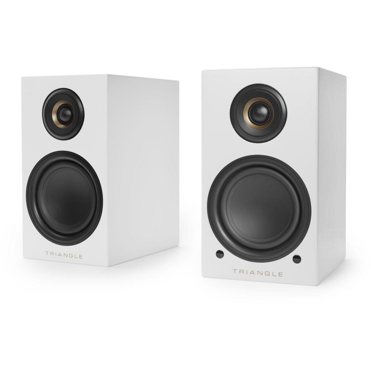 Triangle Enceinte bibliothèque active LN01A ELARA BLANC MAT X2