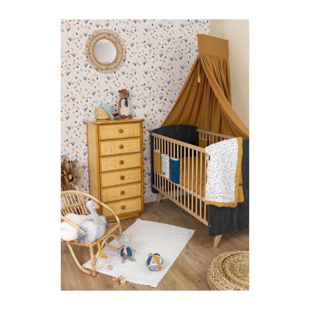 DOMIVA Gigoteuse - DOMIVA - AU FIL DE L'EAU - 0-6 mois - 70 cm - Caramel