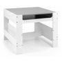 Voir la diapositive 4 : MILLY MALLY Ensemble de mobilier pour enfants : Table et chaises SVEN en blanc