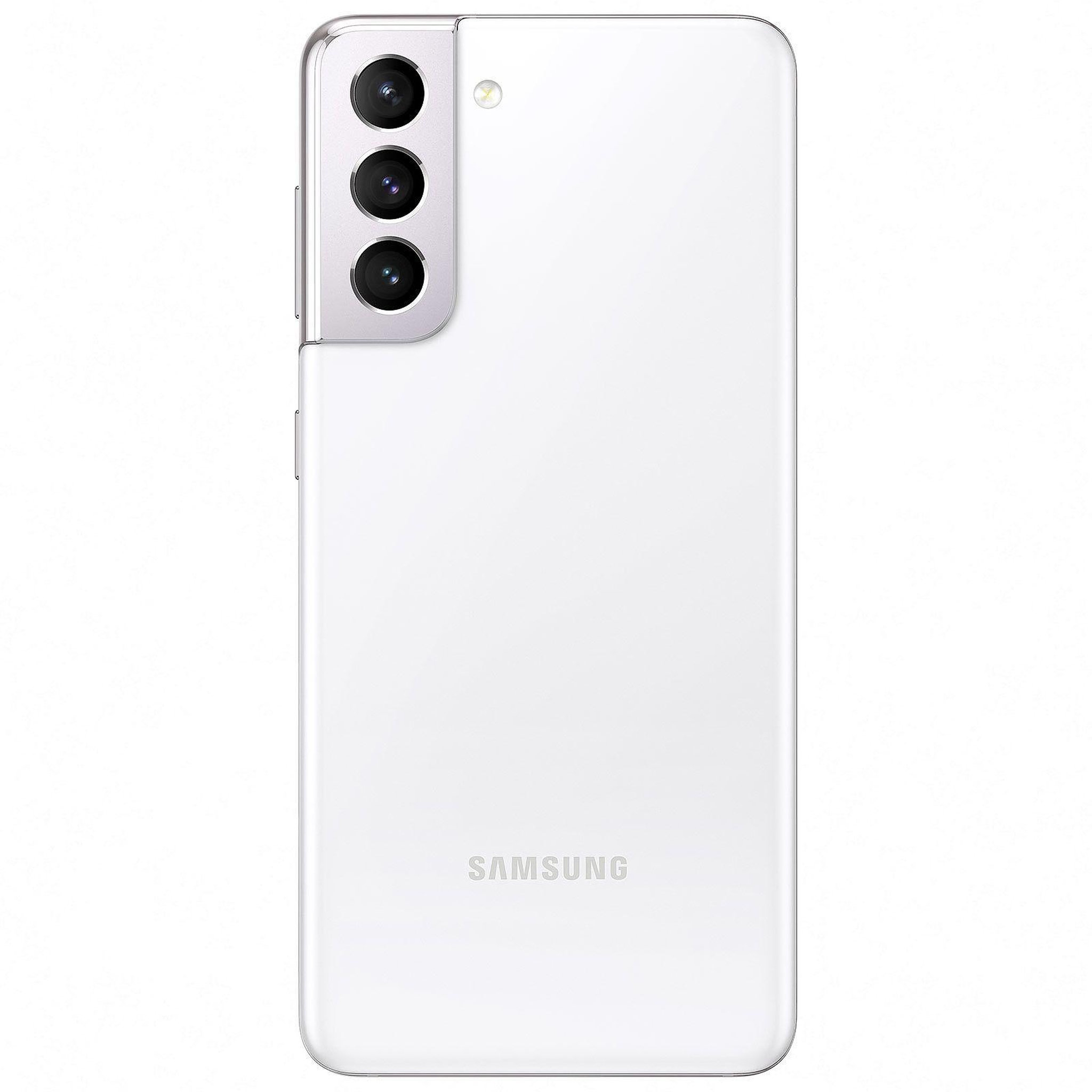 Voir la diapositive 3 : Samsung Galaxy S21 5G (Dual Sim) Reconditionné 128 Go - Grade A - Blanc