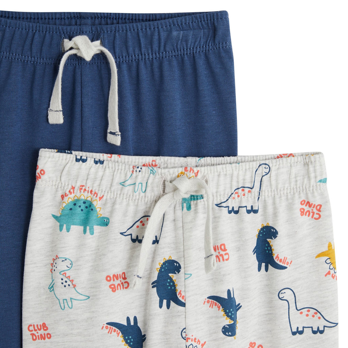 INEXTENSO Lot de 2 pantalons bébé garçon 