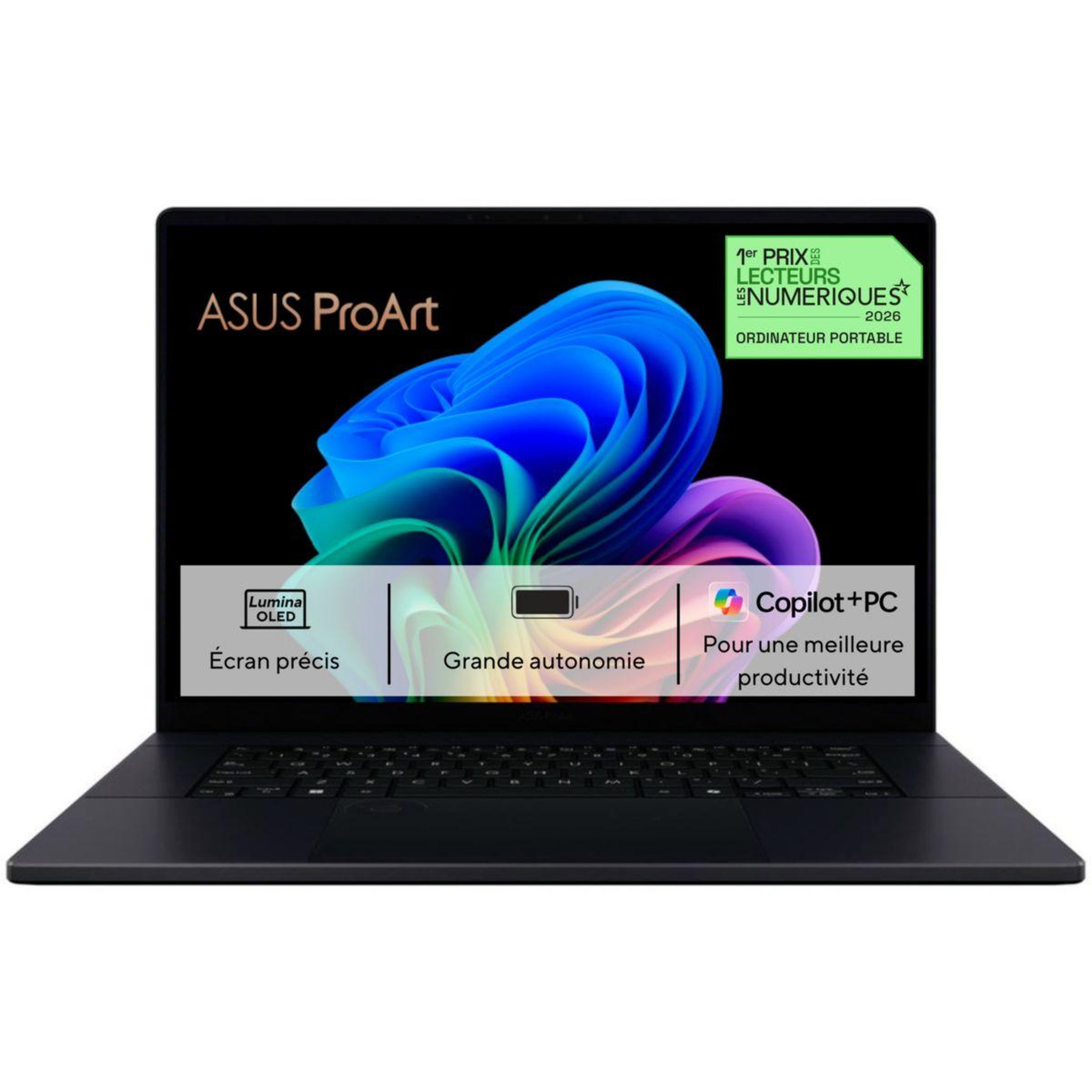 Voir la diapositive 1 : ASUS Ordinateur portable Pro Art H7606WI-ME171W Copilot+