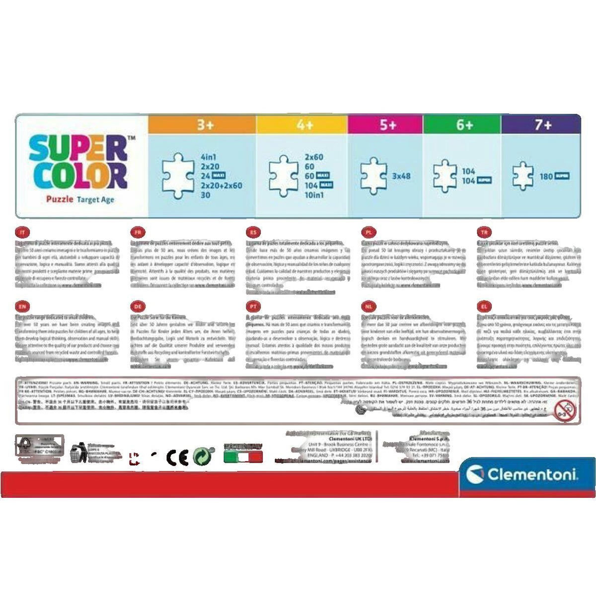 CLEMENTONI Puzzle Clementoni Maxi Spidey