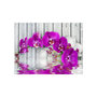 Voir la diapositive 2 : Paris Prix Papier Peint  Violet Orchids with Water Reflexion