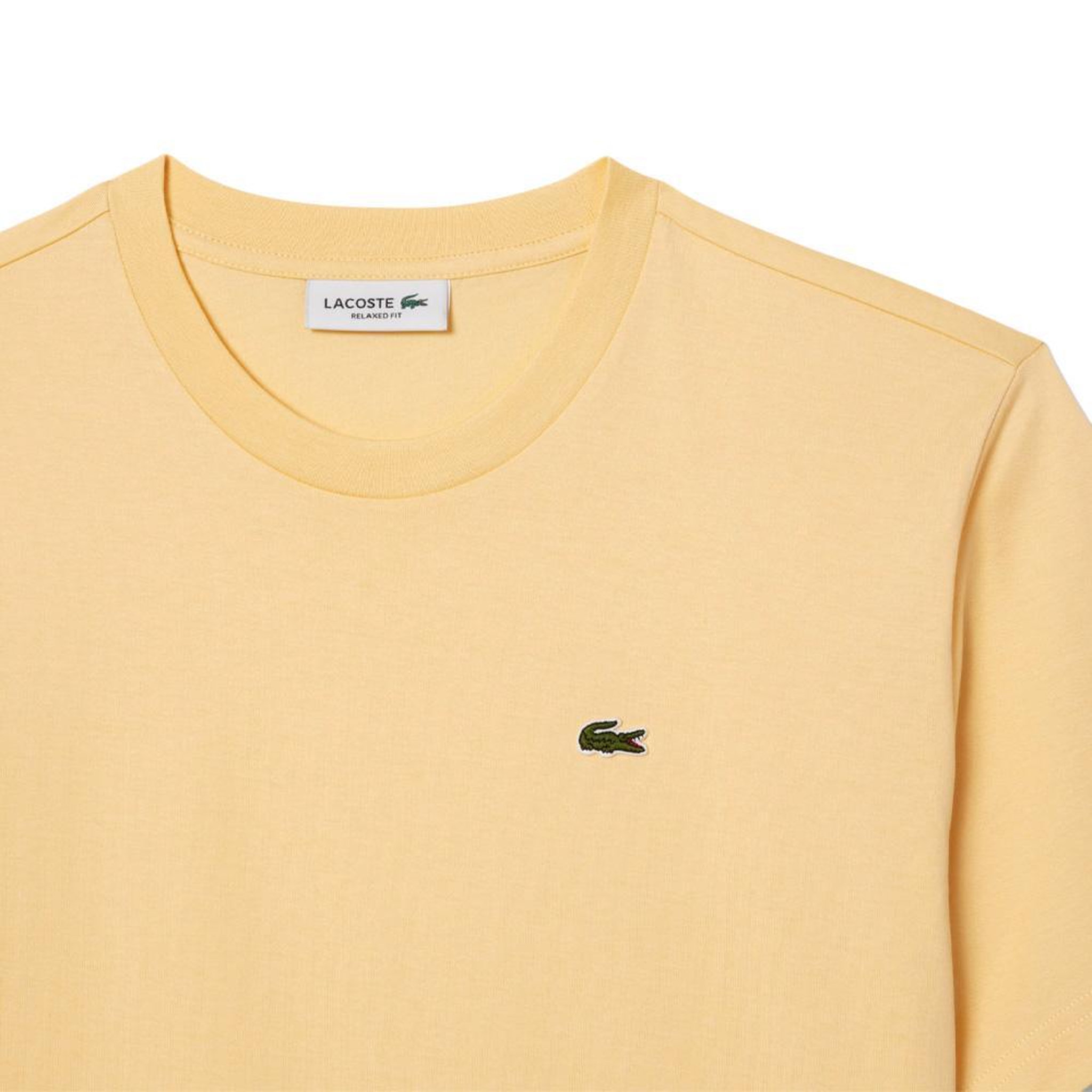Voir la diapositive 2 : Lacoste T-shirt Jaune Femme Lacoste TF7215