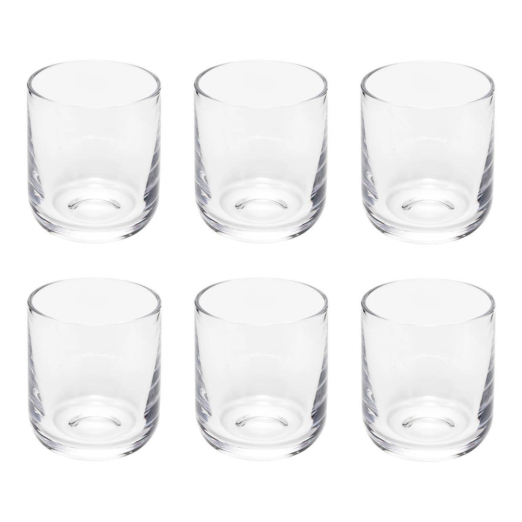 SECRET DE GOURMET Lot de 6 verrines en verre  ahra  10cl transparent